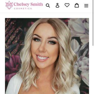 Chelsea Smith Cosmetics Wig - Liesel - Blonde shoulder length wig with curls